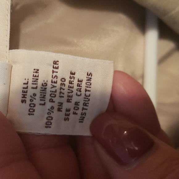 Merona Cream Blazer Jacket Size Medium - Picture 6 of 6